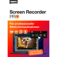 Nero AG Screen Recorder PRO, Multimedia-Software Deutsch