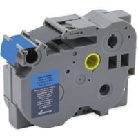 MediaRange Schriftbandkassette, 24mm, 8m, laminiert, schwarz auf blau kompatibel zu Brother TZ-551/TZe-551