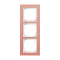 Busch-Jaeger Abdeckrahmen 3-fach rosa, Retail