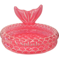 Splash & Fun Planschbecken Mermaid 90 x 55 cm, Schwimmbad 