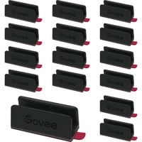 Govee Clips für Neonlichtschlauch 2 schwarz, 20 Stück, Kunststoff