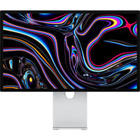Apple Studio Display XDR, LED-Monitor 68.29 cm (27 Zoll), silber, neigungs- und höhenverstellbarer Standfuß, Standardglas, 5K Retina XDR, Webcam, 120Hz Panel