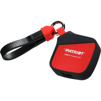 Patriot PDP31 Portable SSD 1 TB, Externe SSD schwarz/rot, USB-C 3.2 Gen 2 (10 Gbit/s)