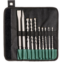 Metabo SDS-plus Bohrer-Meisselset SP, 10-teilig, Meißel- & Bohrer-Satz 