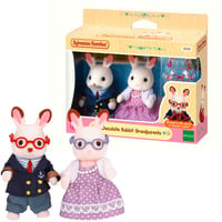 EPOCH Sylvanian Families - Schokoladenhasen Großeltern, Konstruktionsspielzeug 