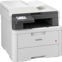 Brother MFC-L3740CDWE, Multifunktionsdrucker hellgrau, USB, LAN, WLAN, Scan, Kopie, Fax, EcoPro, Duplex (Druck)