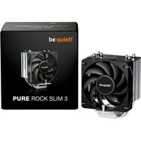 be quiet! Pure Rock Slim 3, CPU-Kühler aluminium/schwarz, 100 mm