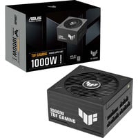 ASUS TUF-GAMING-1000P, PC-Netzteil schwarz, 1x 12-Pin High Power GPU, 3x PCIe, Kabelmanagement, 1000 Watt