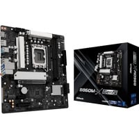 ASRock B860M-X GEN 5, Mainboard schwarz/silber