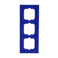 Busch-Jaeger Rahmen 3-fach blau, Retail
