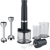 Wilfa Stabmixer Prostick IM4B-1000FP schwarz/edelstahl, 1.000 Watt, mit Zerkleinerer und Schneebesen, 2 Mixstäbe