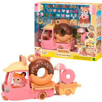 EPOCH Sylvanian Families - Donut Wagen mit Figur, Konstruktionsspielzeug 