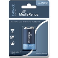 MediaRange Premium Alkaline Batterie, E-Block|6LR61|9V E-Block