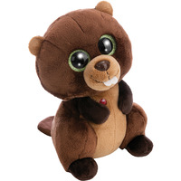 NICI GLUBSCHIS Biber Bobston 25cm schlenkernd, Kuscheltier braun