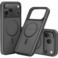 Nevox StyleShell INVISIO, Handyhülle schwarz, iPhone 17 Pro / iPhone 18 Pro, kompatibel mit MagSafe