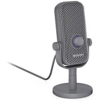 ENDORFY Solum Voice S Alt Gray, Mikrofon dunkelgrau, USB-C, RGB-Beleuchtung
