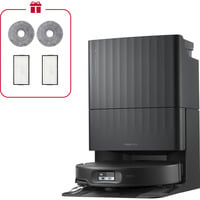 Roborock Qrevo Edge 2X, Saugroboter schwarz, inkl. Multifunktions-Dockingstation