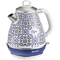 Ariete Wasserkocher Capri weiß/mehrfarbig, 2.000 Watt, 1,7 Liter