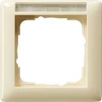 Gira Rahmen einefach mit Schriftfeld glänzend Retail