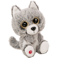 NICI Wolf Wynne 15 Zentimeter schlenkernd, Kuscheltier grau
