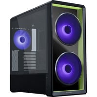 Lian Li LANCOOL 217 Infinity , Tower-Gehäuse schwarz, Frontplatte aus Tempered Glass