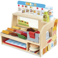 Spin Master Melissa & Doug - Slice & Stack Sandwich Theke, Spielküche 