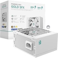DeepCool GAMER STORM PS850G, PC-Netzteil weiß, 1x 12-Pin High-Power GPU, 3x PCIe, Kabelmanagement, 850 Watt