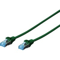 Digitus Patchkabel CAT 5e SF/UTP 1m grün, 1 Meter