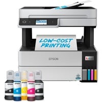 Epson EcoTank ET-5150, Multifunktionsdrucker grau/schwarz, Scan, Kopie, USB, LAN, WLAN, Duplex (Druck)