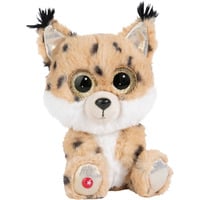 NICI Glubschis Luchs Lenzo ca. 15 Zentimeter, Kuscheltier beige
