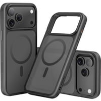 Nevox StyleShell INVISIO, Handyhülle schwarz, iPhone 17 Pro Max / iPhone 18 Pro Max, kompatibel mit MagSafe