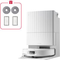 Roborock Qrevo Edge 2X, Saugroboter weiß, inkl. Multifunktions-Dockingstation