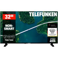 Telefunken XH32P900S, LED-Fernseher 80 cm (32 Zoll), schwarz, WUXGA, Triple Tuner, Mediaplayer