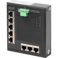 Digitus 8P G Ethernet Netzwerk  Switch, Flat, Industrial UNM 