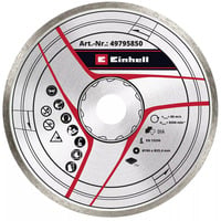 EINHELL Diamant-Trennscheibe, Ø 180 x 25,4 x 2,4mm für Fliesenschneidmaschinen