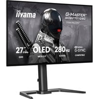 iiyama G-Master GOB2701QSC-B1 OLED, Gaming-Monitor 68.6 cm (27 Zoll), schwarz, QHD, HDMI, DP, USB-Hub, 280Hz Panel
