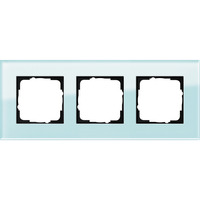 Gira Abdeckrahmen 3-fach Glas mint, Retail