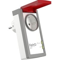 FRITZ! DECT 210 SmartHome, Steckdosenadapter weiß/rot
